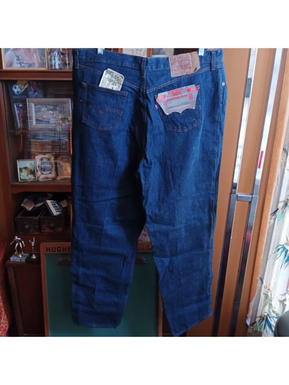Deadstock Womens Levi's Vintage 501 Jeans 1984 26 40x34 26501-0115 Made IN USA